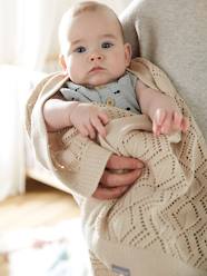 Bedding & Decor-Baby Bedding-Blankets & Bedspreads-Pointelle Throw in Organic Cotton