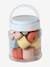 Tub of FSC® Wooden Beads multicoloured 