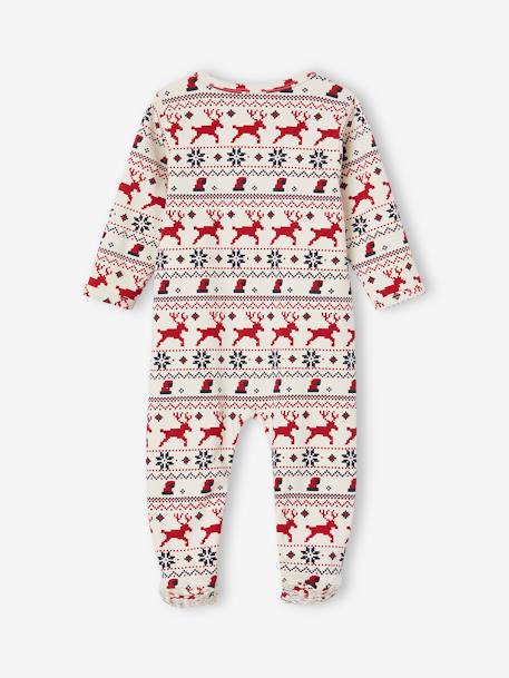 Christmas Special Sleepsuit for Babies, Family Capsule Collection by ENVIE DE FRAISE red 