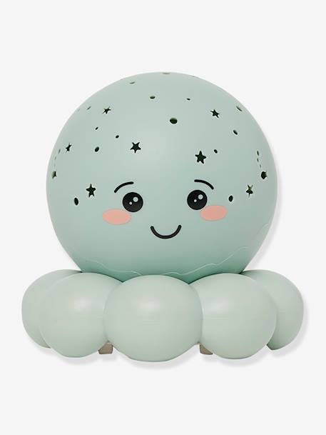 Portable octopus nightlight - Twinkles To Go Octo(TM) CLOUD B green 