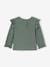 Top with Ruffles for Babies green 