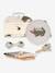 Wooden musical set + KONGES SLOJD carrying case beige+rose 