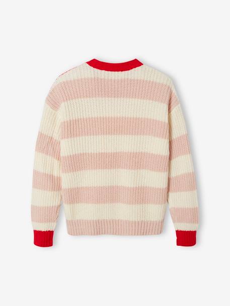 Matchy-Matchy Striped Jumper, Family Capsule Collection, for Women striped pink 