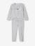 Pack of 2 Velour Pyjamas, Animals, for Girls marl grey 