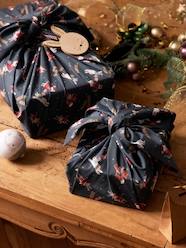 Bedding & Decor-Pack of 2 Furoshiki Wrapping Cloth, Father Christmas's Friends