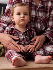 -Chequered Christmas Pyjamas, Family Capsule Collection for Babies