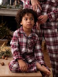 Boys-Nightwear-Chequered Christmas Pyjamas for Kids, Family Capsule Collection