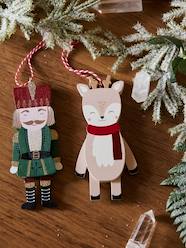 Bedding & Decor-Decoration-Pack of 2 Wooden Figures, Nutcracker