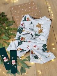 Boys-Nightwear-Christmas Combo: Pyjamas + Socks for Boys