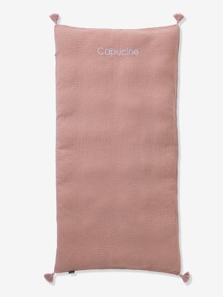 Floor mat cover cinnamon+rosy+sage green 