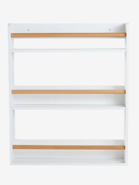 Bookcase with 3 Levels white 