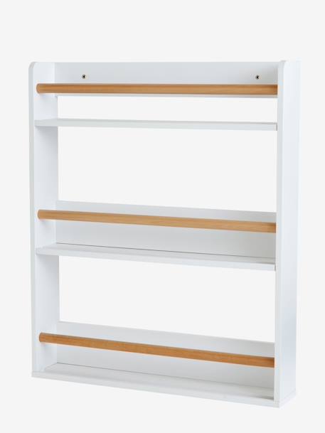 Bookcase with 3 Levels white 