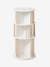 3-Tier Rotating Bookshelf white 