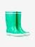 AIGLE® Lolly iridescent rain boots green 