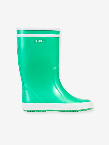 AIGLE® Lolly iridescent rain boots green 