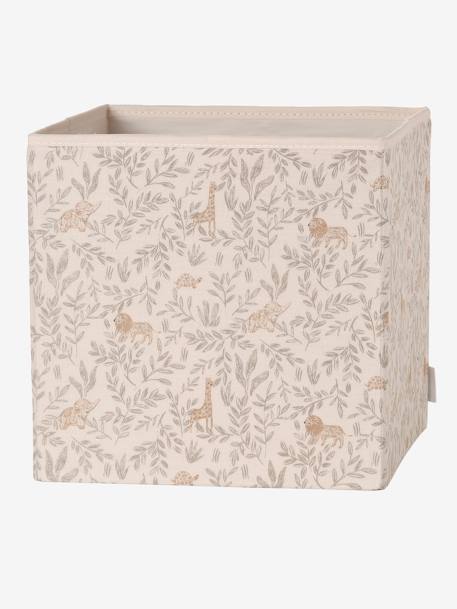 Set of 3 BABYLON storage boxes beige 