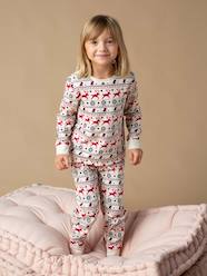 Girls-Christmas Pyjamas for Children in Organic Cotton