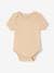 Pack of 3 short-sleeved Safari bodysuits camel 