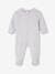 Pack of 3 Basics sleepsuits green+grey green+striped violet 