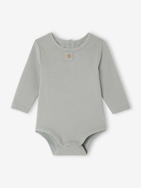 Pack of 2 baby bodysuits ecru 