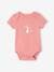 5 pack of short-sleeved baby bodysuits set white 