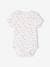 5 pack of short-sleeved baby bodysuits set white 