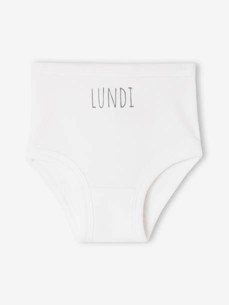 5-pack baby knickers set white 