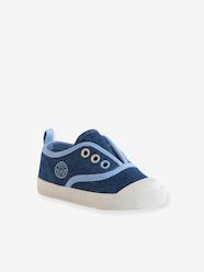 Shoes-Elasticated Canvas Trainers for Babies