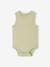 5 pack of sleeveless baby bodysuits sage green 