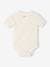 Pack of 3 short-sleeved baby bodysuits 'my little heart' rose 