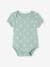 Pack of 3 short-sleeved baby bodysuits set white 