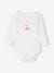 3 pack long-sleeved cherry bodysuits pale pink 