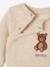 Bear sleepsuit set marl beige 