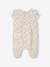 Cotton Gauze Jumpsuit for Babies ecru+pale pink+sage green 