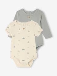 Baby-Pack of 2 baby bodysuits