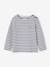 Sailor-Like Top, Long Sleeves, for Girls striped blue+striped grey+striped red 