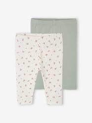 Baby-Trousers & Jeans-Pack of 2 Basics baby leggings