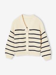 Girls-Rib Knit Cardigan for Girls