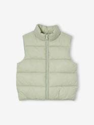 Girls-Sleeveless lightweight padded jacket for girls