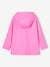 Hooded raincoat for girls rose 