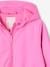 Hooded raincoat for girls rose 