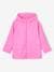 Hooded raincoat for girls rose 