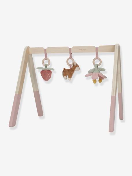 Wooden activity arch - LITTLE DUTCH blue+rosy 