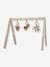 Wooden activity arch - LITTLE DUTCH blue+rosy 