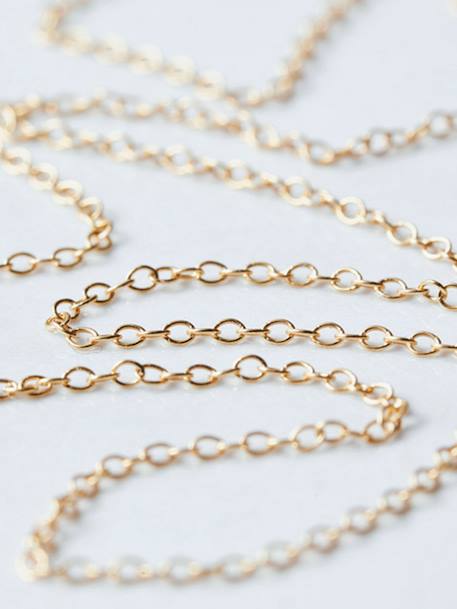 Simple fine gold chain, one of these four for ENVIE DE FRAISE gold 