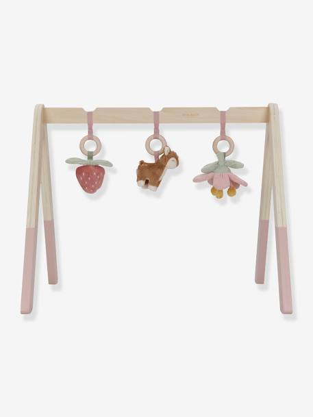 Wooden activity arch - LITTLE DUTCH blue+rosy 