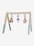 Wooden activity arch - LITTLE DUTCH blue+rosy 