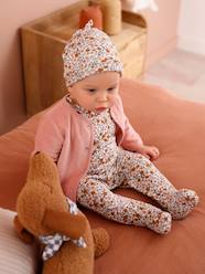 Baby-Baby bodysuit, dungarees, hat and cardigan set