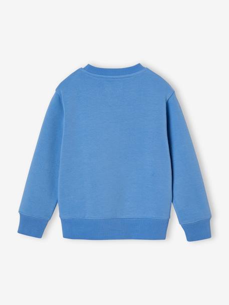 Graphic print basics sweatshirt for boys - BASICS aqua green+blue+marl white 