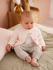 Baby-Harem-Style Trousers in Cotton Gauze